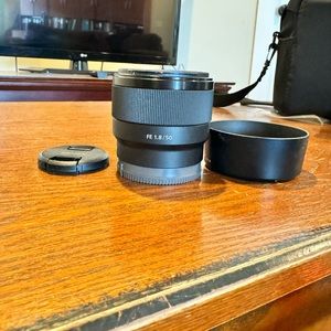 Sony FE 50mm f/1.8 E-Mount Full-Frame Lens SEL50F18F